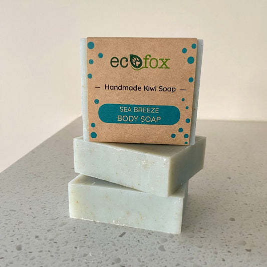 Natural handmade Patchouli & Kelp Body Soap with calming Patchouli Essential Oil